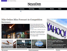 Tablet Screenshot of newsden.net